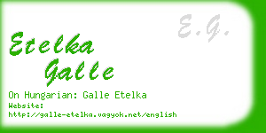 etelka galle business card